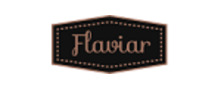 Flaviar brand logo for reviews of food and drink products