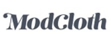 Modcloth brand logo for reviews of online shopping for Fashion products