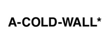 A Cold Wall brand logo for reviews of online shopping for Fashion products