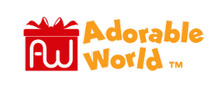 Adorable World brand logo for reviews of online shopping for Children & Baby products