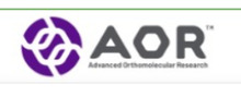 AOR brand logo for reviews of diet & health products