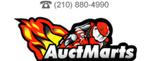 AuctMarts brand logo for reviews of car rental and other services