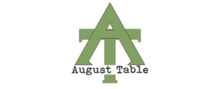 August Table brand logo for reviews of online shopping for Home and Garden products