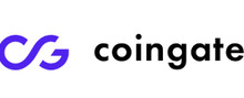 Coingate brand logo for reviews of financial products and services