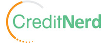 CreditNerd brand logo for reviews of financial products and services