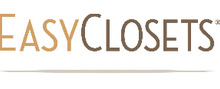 EasyClosets brand logo for reviews of online shopping for Home and Garden products