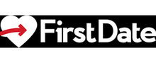 First Date brand logo for reviews of dating websites and services
