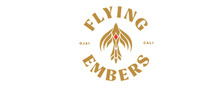 Flying Embers brand logo for reviews of food and drink products