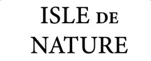 Isle de Nature brand logo for reviews of online shopping for Personal care products