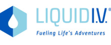 Liquid I.V. brand logo for reviews of food and drink products