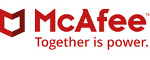 McAfee brand logo for reviews of Software Solutions