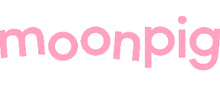 Moonpig brand logo for reviews of online shopping for Multimedia & Magazines products