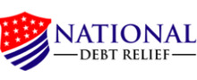 National Debt Relief brand logo for reviews of financial products and services