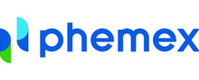 Phemex brand logo for reviews of financial products and services