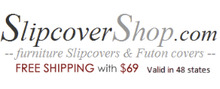 SlipCoverShop brand logo for reviews of online shopping for Home and Garden products
