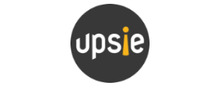 Upsie brand logo for reviews of insurance providers, products and services