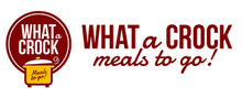 What a Crock Meals brand logo for reviews of food and drink products