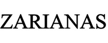 Zarianas brand logo for reviews of online shopping for Fashion products