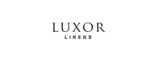 Luxor Linens brand logo for reviews of online shopping for Home and Garden products