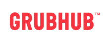 Grubhub brand logo for reviews of food and drink products