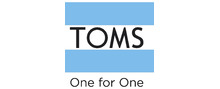 TOMS Shoes brand logo for reviews of online shopping for Fashion products