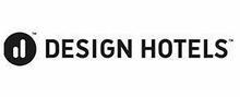Design Hotels brand logo for reviews of travel and holiday experiences