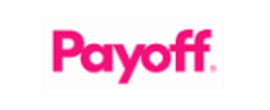Payoff brand logo for reviews of financial products and services