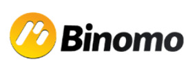 Binomo brand logo for reviews of financial products and services