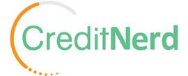 CreditNerd brand logo for reviews of financial products and services