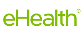 Ehealth brand logo for reviews of insurance providers, products and services