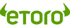 EToro brand logo for reviews of financial products and services