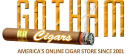 Gotham Cigars brand logo for reviews of E-smoking