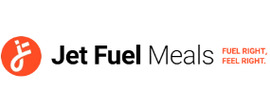 Jet Fuel Meals brand logo for reviews of food and drink products