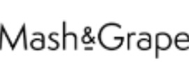 Mash and Grape brand logo for reviews of food and drink products