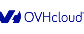 OVHcloud brand logo for reviews of mobile phones and telecom products or services