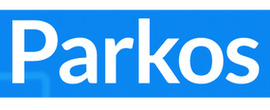Parkos brand logo for reviews of car rental and other services