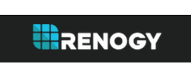 Renogy brand logo for reviews of energy providers, products and services