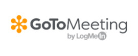 GoToMeeting brand logo for reviews of mobile phones and telecom products or services
