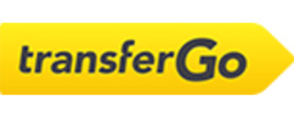 TransferGo brand logo for reviews of financial products and services