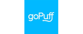 GoPuff brand logo for reviews of food and drink products