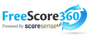 FreeScore360 brand logo for reviews of financial products and services