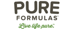 Pure Formulas brand logo for reviews of online shopping for Personal care products