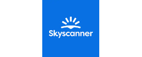 Skyscanner brand logo for reviews of travel and holiday experiences