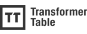 Transformer Table brand logo for reviews of online shopping for Home and Garden products