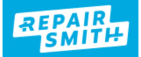 RepairSmith brand logo for reviews of car rental and other services