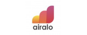 Airalo brand logo for reviews of mobile phones and telecom products or services